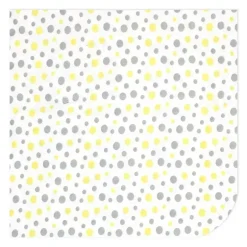 Rose Textiles - 3 Pk Knit Swaddles, Grey Abc's
