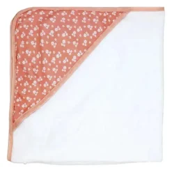 Rose Textiles - 3 Toalhas com Capuz com 5 Toalhas de Rosto, Buquê Rosa