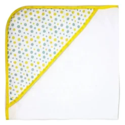 Rose Textiles - 3 toalhas com capuz com 5 toalhas de rosto, Aqua Duckies