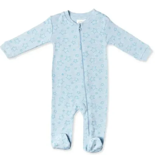 Rose Textiles - All Over Print Heather Sleeper, Estrela