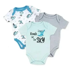 Rose Textiles - Baby Boy's Bodysuit Helicopter