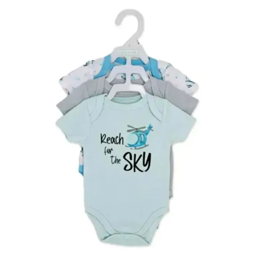 Rose Textiles - Baby Boy's Bodysuit Helicopter