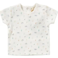 Rose Textiles - Baby Boy’s Organic Dungaree Set, Hello World