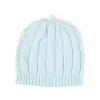Rose Textiles - Baby Mode Signature Blue Cable Knit Beanie