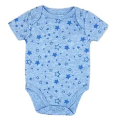 Rose Textiles - Body 100% Orgânico 3 Pk, Azul