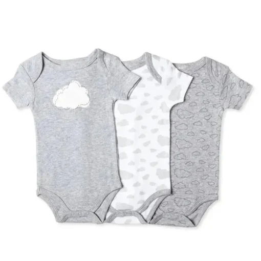 Rose Textiles - Body Heather Pacote com 3, Nuvem