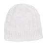 Rose Textiles - Cable Knit Hat, White