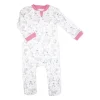 Rose Textiles - Capa Interlock para Meninas, Coelhinhos