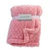 Rose Textiles - Cobertor de bebê Diamond Sherpa, rosa