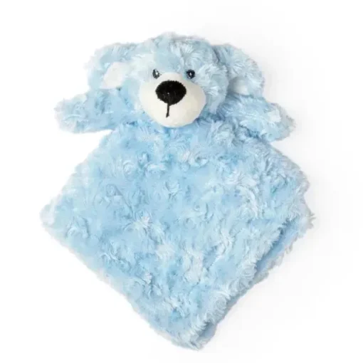 Rose Textiles - Cobertor de segurança de pelúcia encaracolado para cachorro, azul