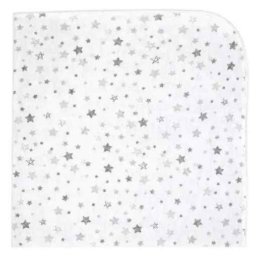 Rose Textiles - Cobertor de recebimento de 4 unidades, elefante cinza e balão