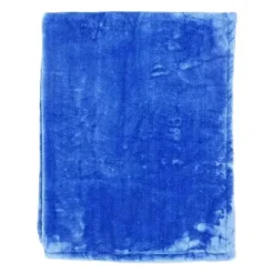Rose Textiles - Cobertor super grosso e macio, azul