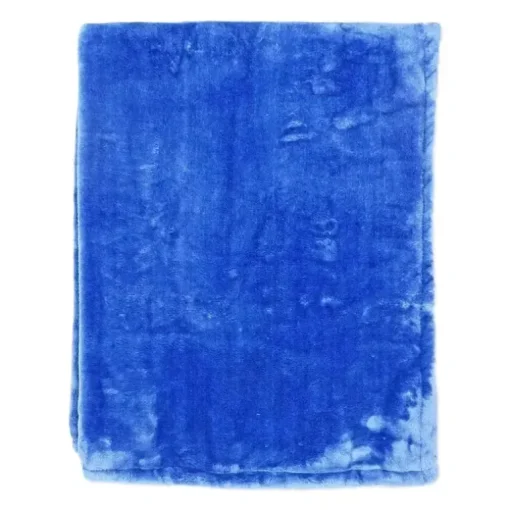 Rose Textiles - Cobertor super grosso e macio, azul