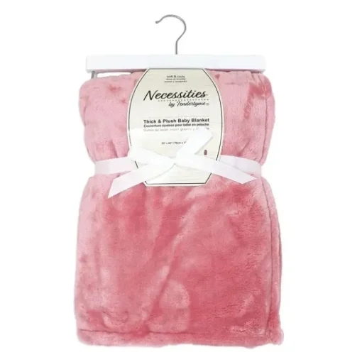 Rose Textiles - Cobertor super grosso e macio, rosa