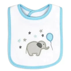 Rose Textiles - Conjunto de 5 peças de elefante balão, azul