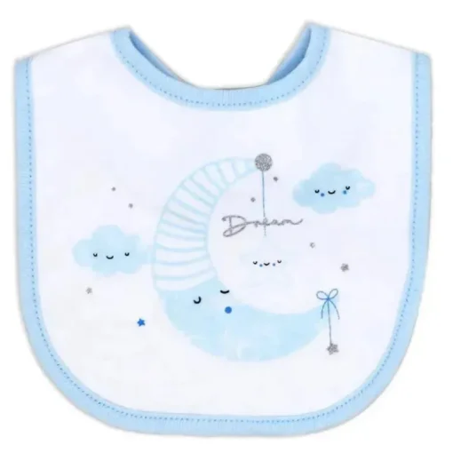 Rose Textiles - Conjunto de bolsa de malha de 5 peças para meninos, Lua