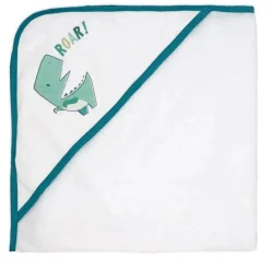 Rose Textiles - Conjunto de banho de 8 peças - 5 toalhas com capuz e 3 panos de rosto, Dino