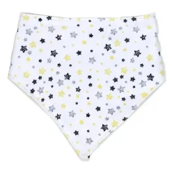 Rose Textiles - Conjunto de 5 babadores e meias, elefante amarelo