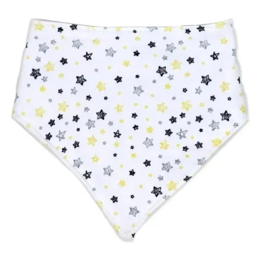 Rose Textiles - Conjunto de 5 babadores e meias, elefante amarelo