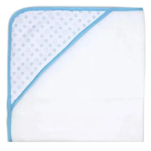 Rose Textiles - Conjunto de 2 toalhas com capuz, estrelas azuis