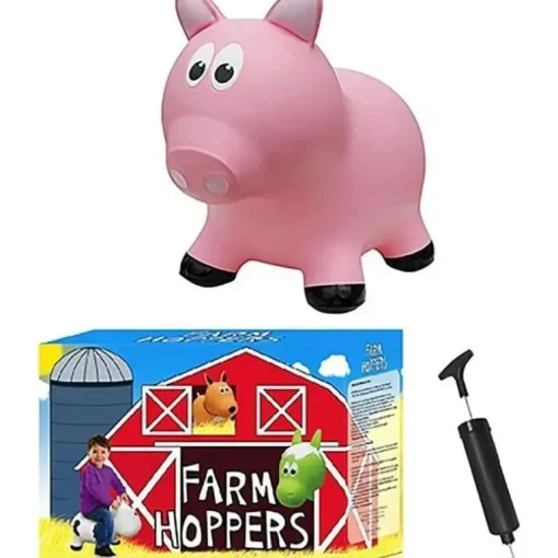 Rose Textiles - Farm Hopper, Porco Rosa