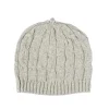 Rose Textiles - gorro de tricô cinza bebê