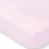 Rose Textiles - Lençol de berço de flanela sólida, rosa