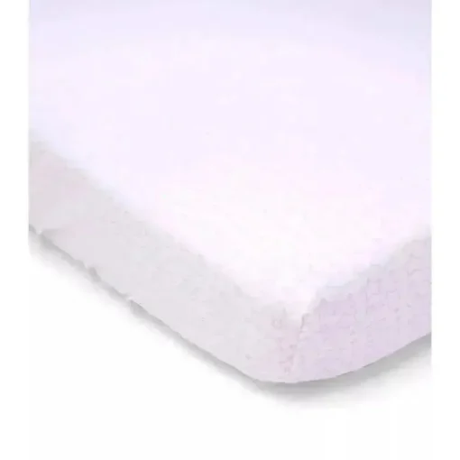 Rose Textiles - Lençol de berço de flanela estrela, rosa