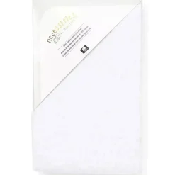 Rose Textiles - Lençol de berço de flanela estrela, rosa
