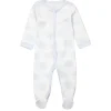 Rose Textiles - Macacão Baby Boy Elefante Azul Interlock