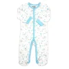 Rose Textiles - Macacão Balão Elefante Interlock, Azul 0-3M