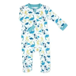 Rose Textiles - Macacão Boy Interlock, Dino