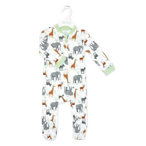 Rose Textiles - Macacão Boy Interlock, Safari