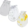 Rose Textiles - Pacote de 3 luvas Galaxy, cinza