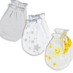 Rose Textiles - Pacote de 3 luvas Galaxy, cinza