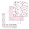 Rose Textiles - Pacote de 4 cobertores para meninas - Pink Sweet Dreams