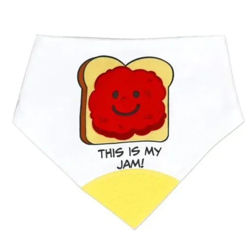 Rose Textiles - Pacote de 3 babadores bandana, This Is My Jam