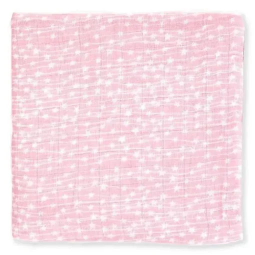 Rose Textiles - Pacote de 2 cobertores de musselina, Pink Sweet Dream