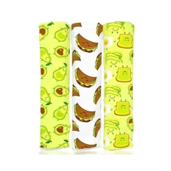 Rose Textiles - 3Pk Abacate Knit Swaddle