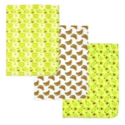 Rose Textiles - 3Pk Abacate Knit Swaddle