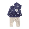 Rose Textiles - 3Pk Baby Boys Jogger Set, Space Navy
