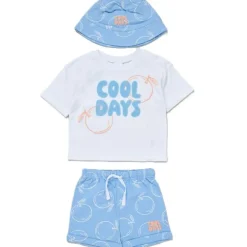 Rose Textiles - 3Pk Baby Boy Set Cool Days