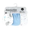 Rose Textiles - 3Pk Bebê Menino Azul Elefante Luva