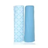 Rose Textiles - 2Pk Blue Star Knit Swaddle