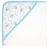 Rose Textiles - Toalha com Capuz Elefante, Azul