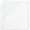 Rose Textiles - Toalha com capuz forrada de musselina Star, azul
