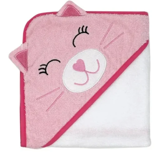 Rose Textiles - Toalha com capuz animal, gato
