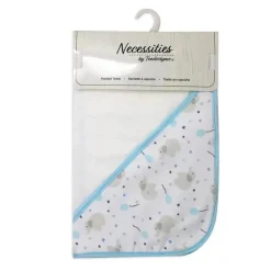 Rose Textiles - Toalha com Capuz Elefante, Azul