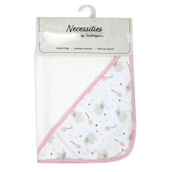 Rose Textiles - Toalha com Capuz Elefante, Rosa