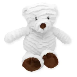Rose Textiles - Urso Branco de Pelúcia 8 Ridge